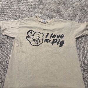 Gildan Ultra Cotton Beige T-Shirt